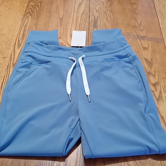 HALARA Pants - HALARA Women Pants New Jogger SMALL TALL Stretch LIGHT BLUE GRAY ST Exercise